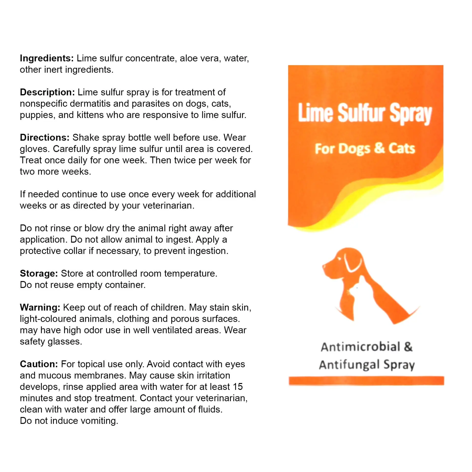 Healthy Paw Life Lime Sulfur Spray - Dry & Itchy Skin Relief for Dogs, Cats, Puppies, Kittens, and Horses - Image 11