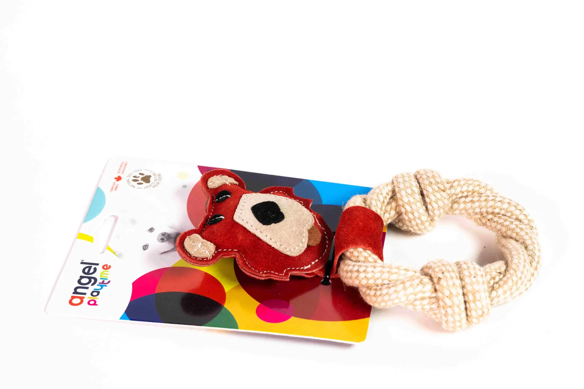 Eco-Friendly Bear & Rope Dog Toy - Image 26
