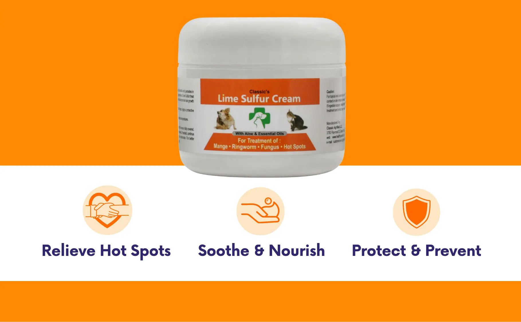 Lime Sulfur Healing Skin Cream for Pets - Image 24