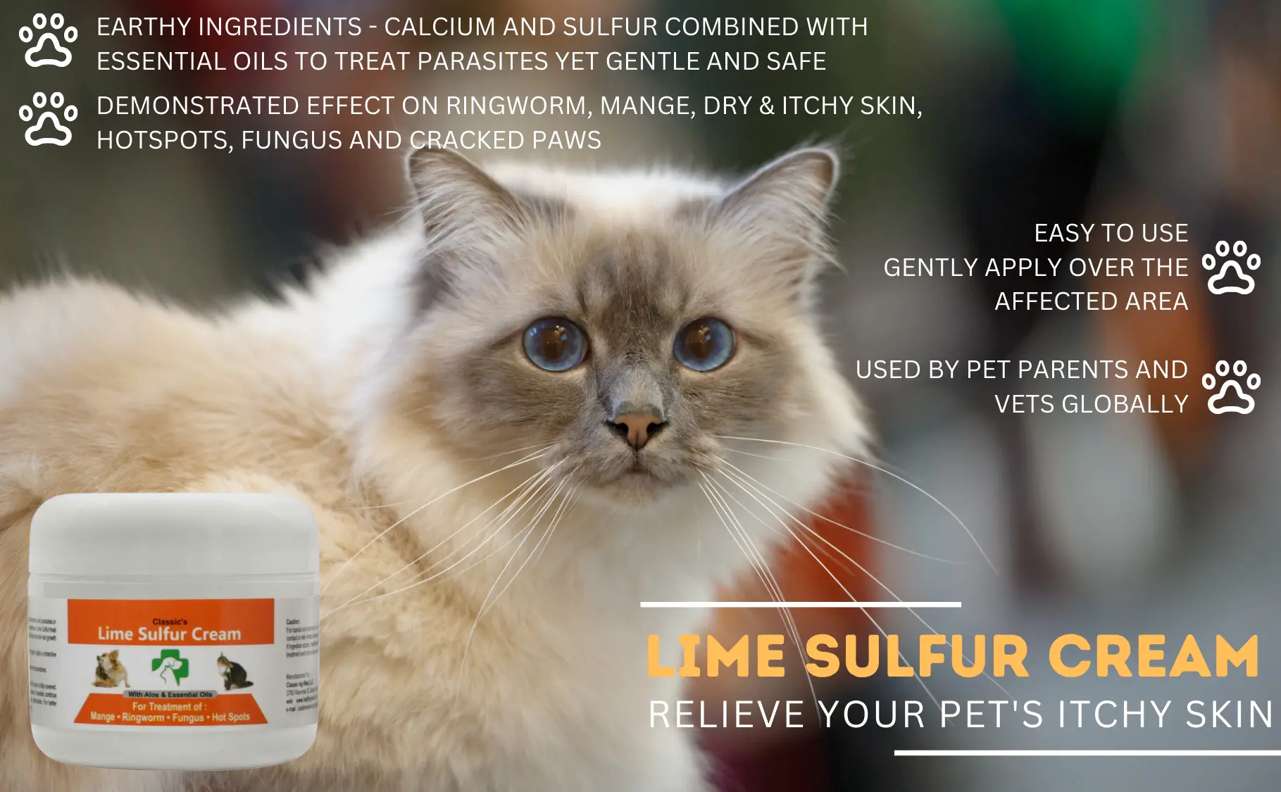 Lime Sulfur Healing Skin Cream for Pets - Image 25