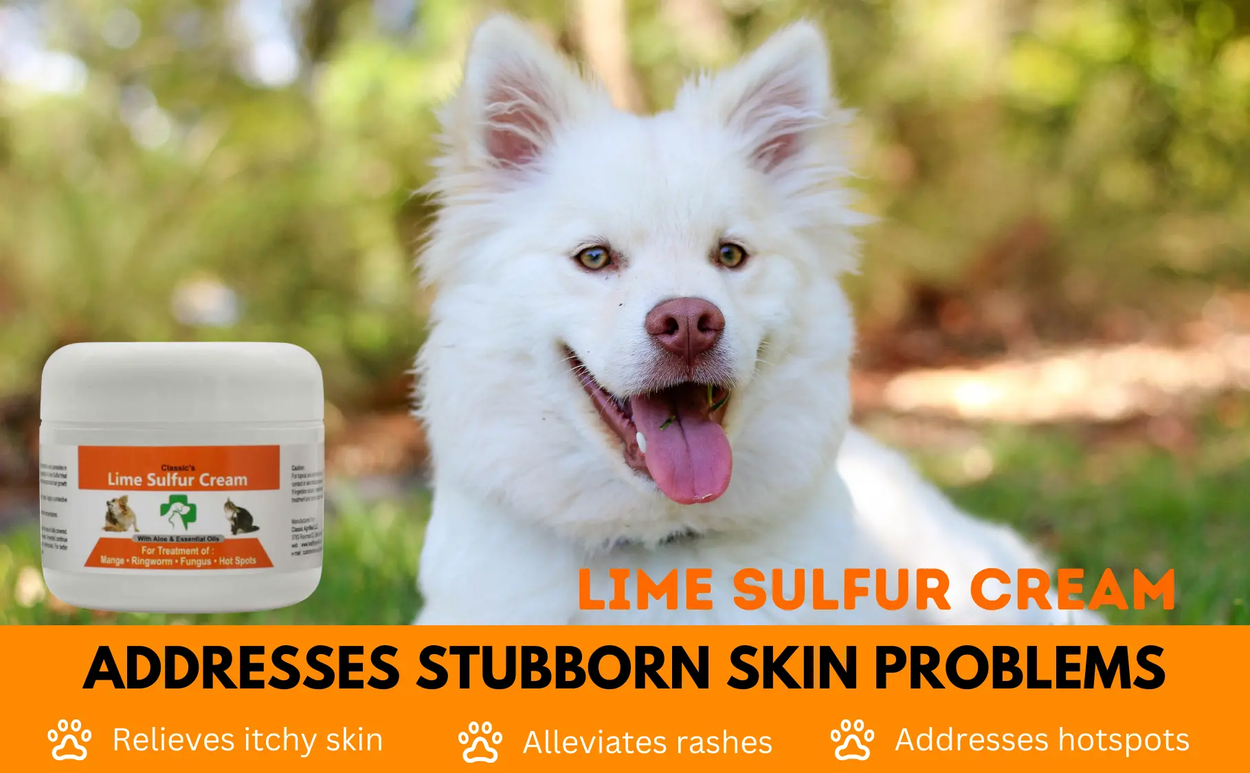 Lime Sulfur Healing Skin Cream for Pets - Image 26